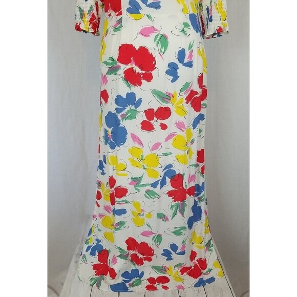 RIXO for Target Floral Cascade Ruffle Dress Size 6 - Picture 12 of 12